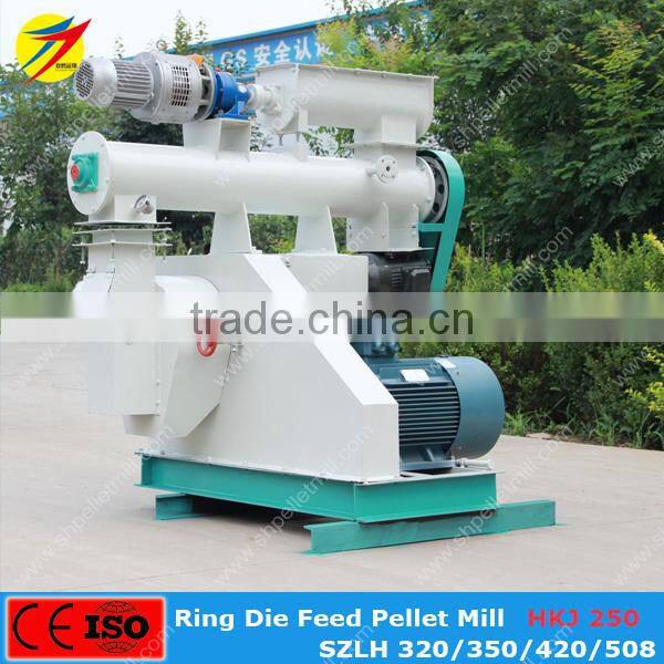 1 ton per hour cattle goat sheep feed pellet making machine with CE ISO