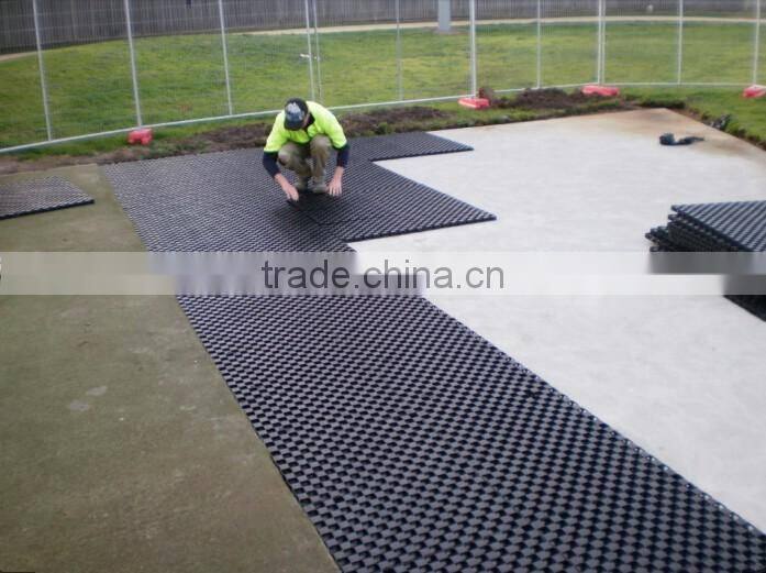 plastic dimple drainage cell for roof grass gardon