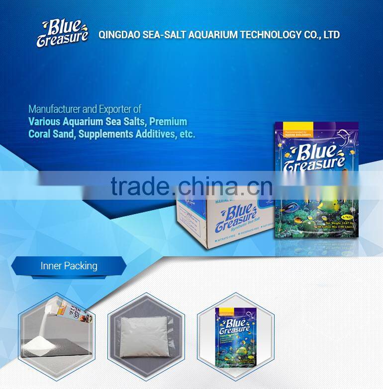 Blue Treasure cheap prices of refined rock salt per ton bulk