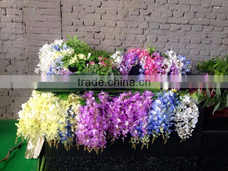 240cm Purple Artificial Wisteria Silk Tree