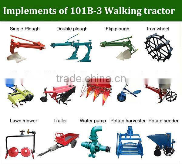 China tractor implements for sale! Diesle walking tractors with different types farm implements for sale !