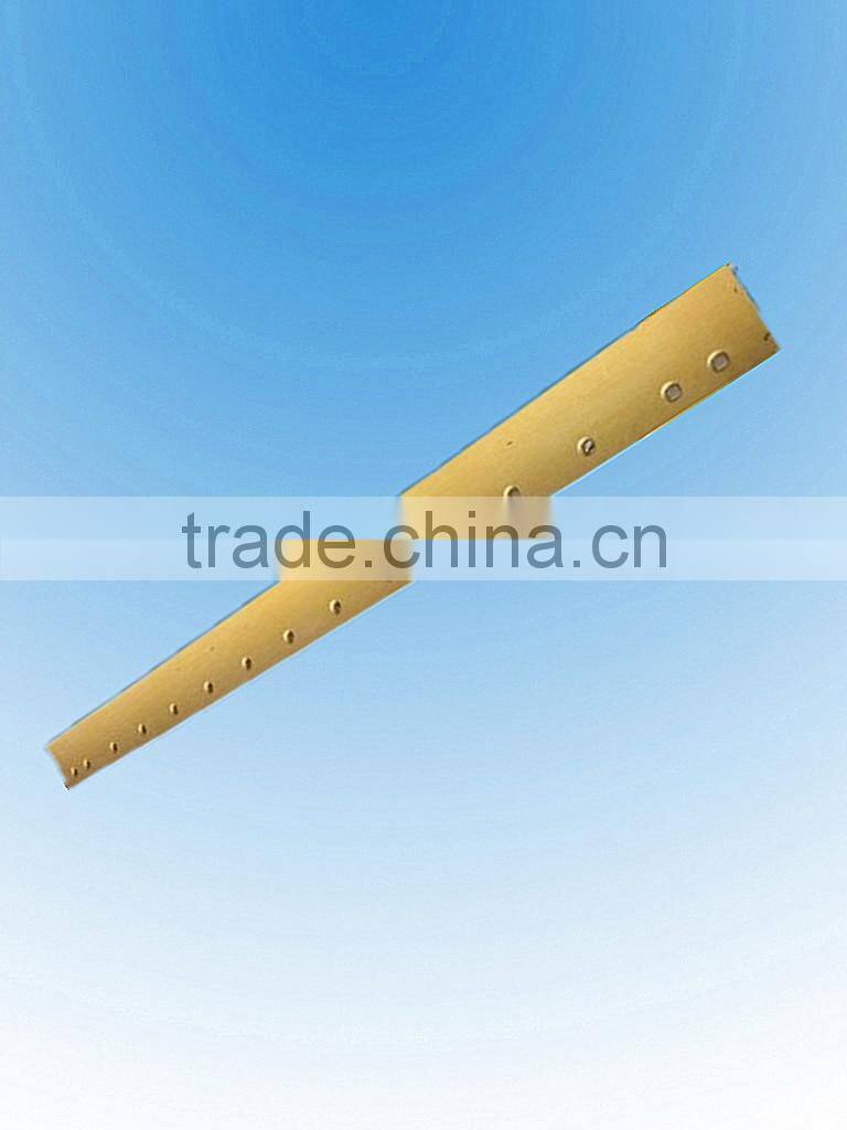 shantui motor grader blade cutting edge 224-80-02001 shantui sg18-3 grader cutting edge 15-hole cutting edge