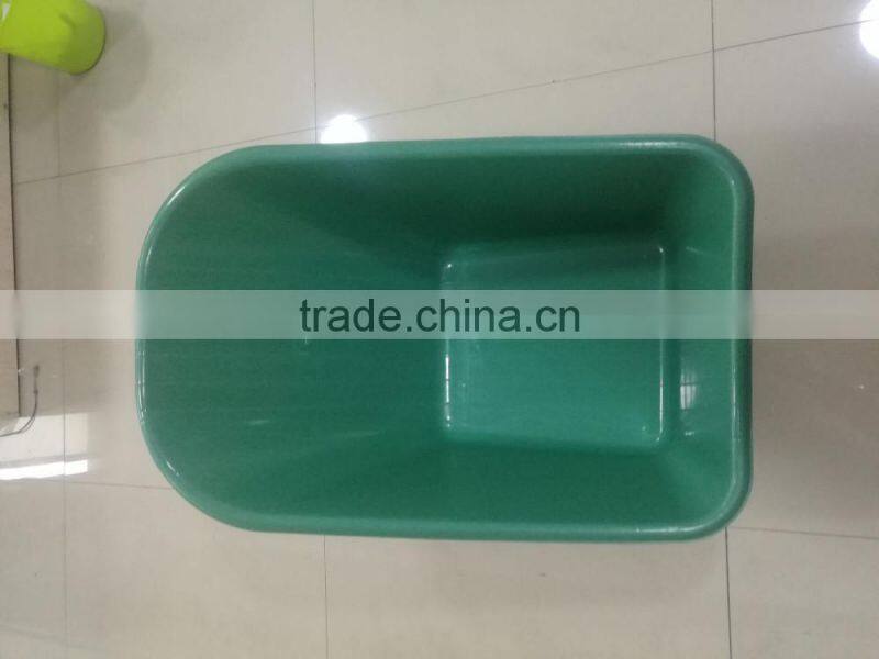 plastic bowls for wheelbarrow
