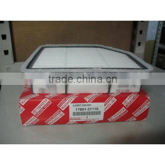 Auto Engine Parts for Toyota Air Filter for Reiz 17801-31110