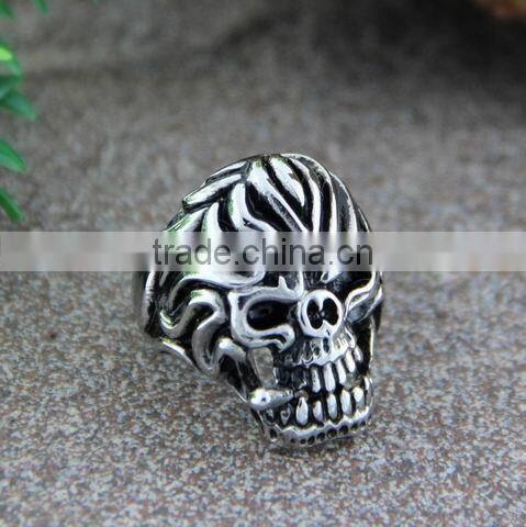 stainless steel custom design signet rings fashion for men