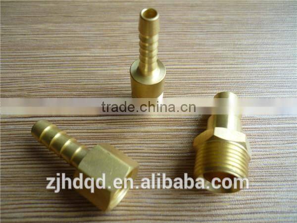 CNC brass NPT female hose barb fitting