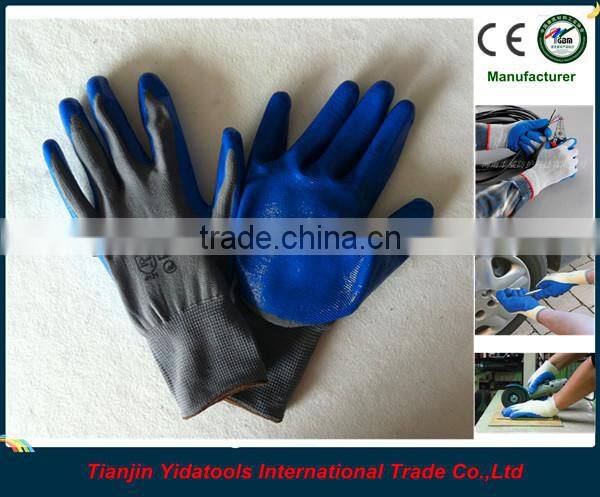 nitrile coated working glove
