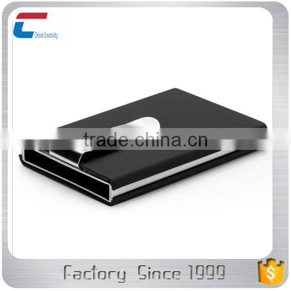 Credit Card Holder RFID Blocking Stainless Steel Business Card Holder Automatic Pop-up Card Case