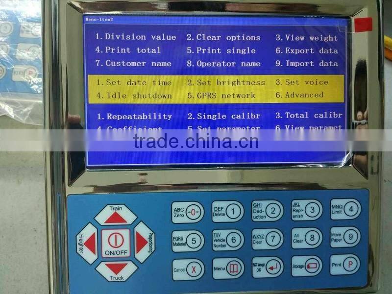 Good Quality Loader Weighing System Digital Weighing Scales For Loader