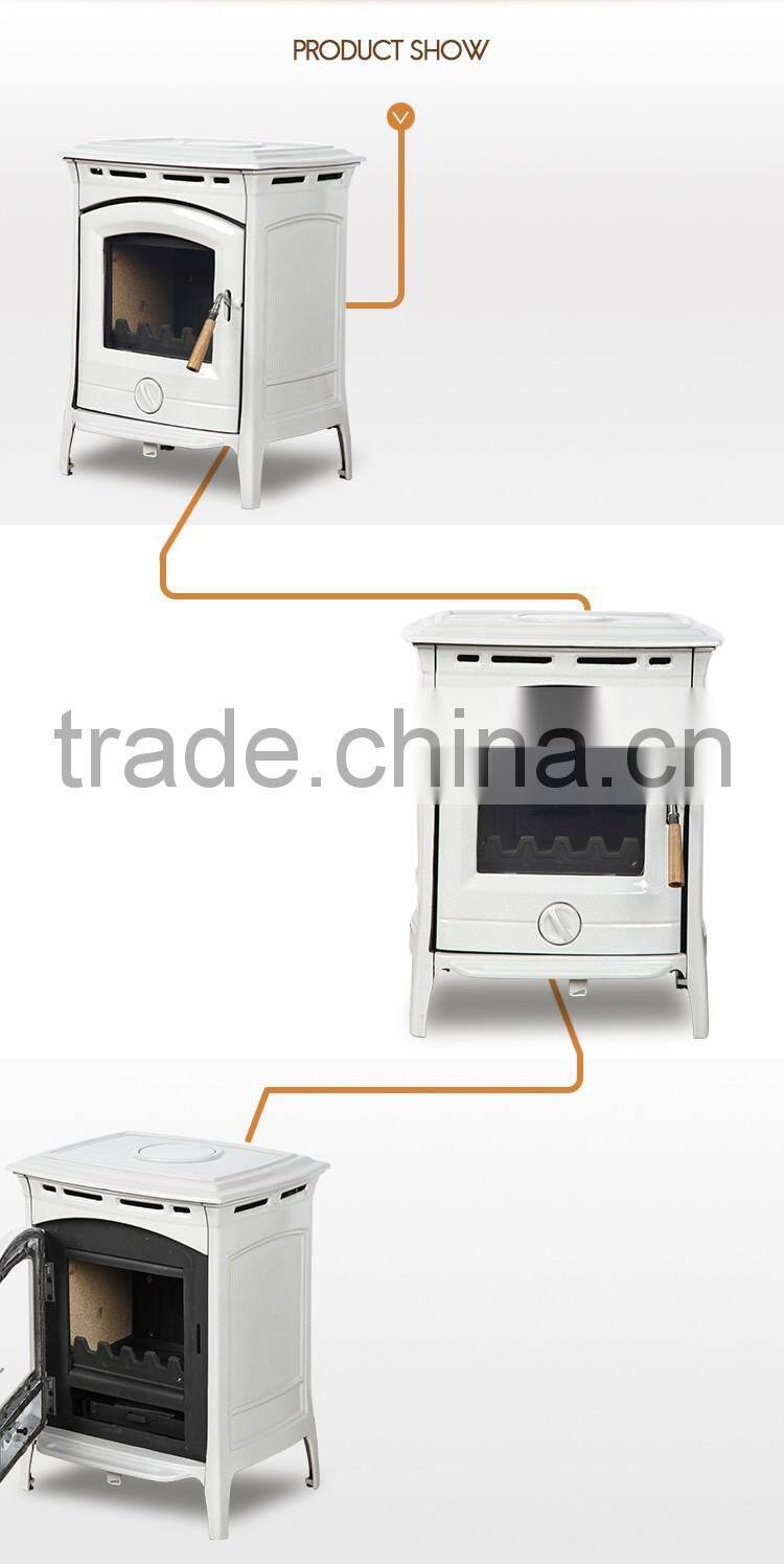 2016 New type enamel colors wood burning stove/wood fireplace with good quality