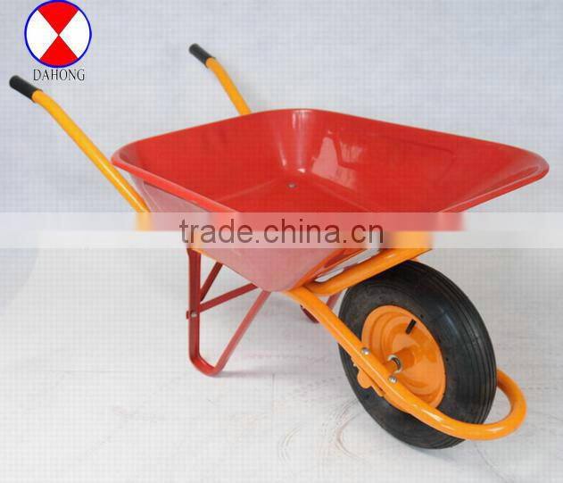 heavy duty wheel barrow WB6408,red color