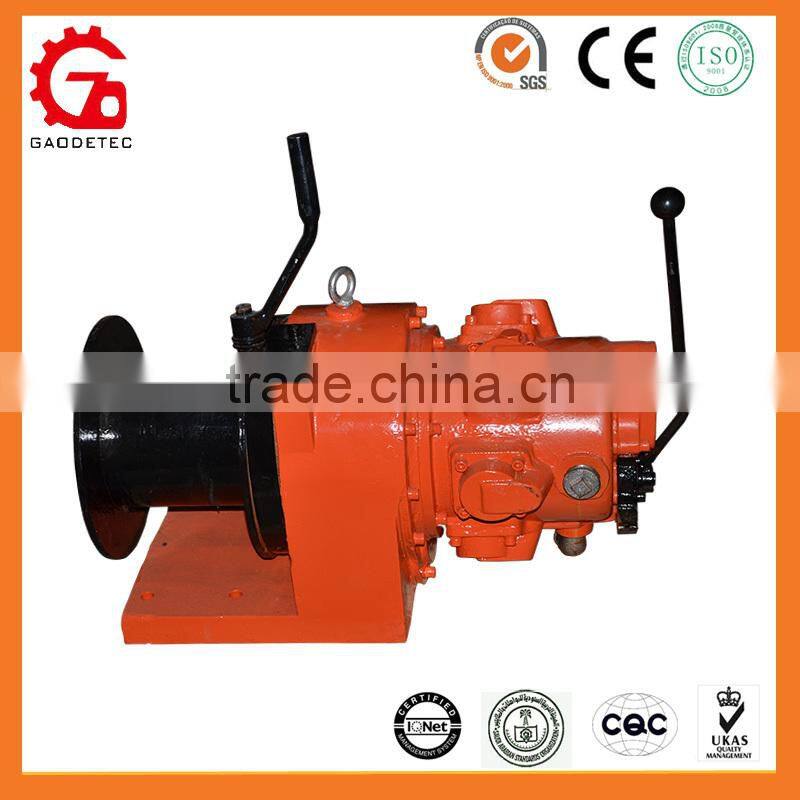 GEC Series Remote Control 3 ton Pneumatic Wire Rope Winches