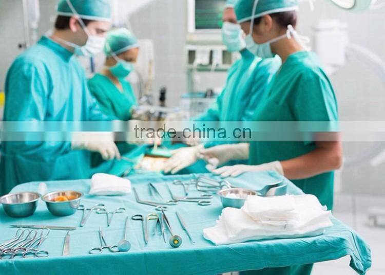 Wholesale Price Nonwoven Fabric Disposable Medical Patient Gown