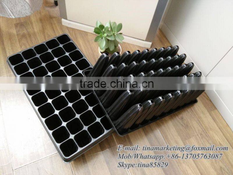 45 Cell Plastic Tubs of Seedlings of Forest and Tree, Plastic Plug Nursery Seed Growing Tray Provided by China good suplier