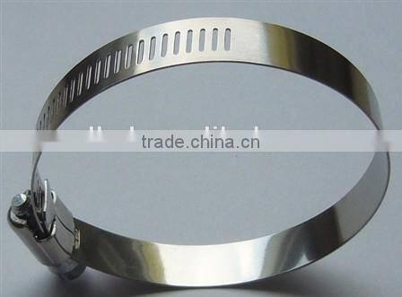 CE rigging polished SS304 stainless steel 316 hose clamps for pipeline