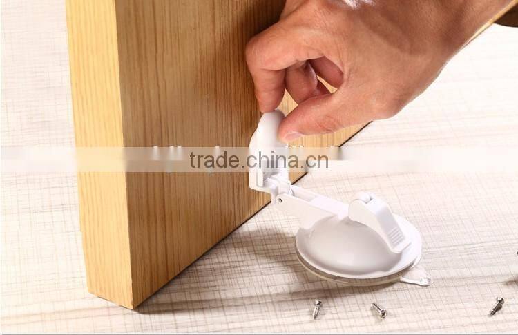 plastic door catches/stopper with sucker