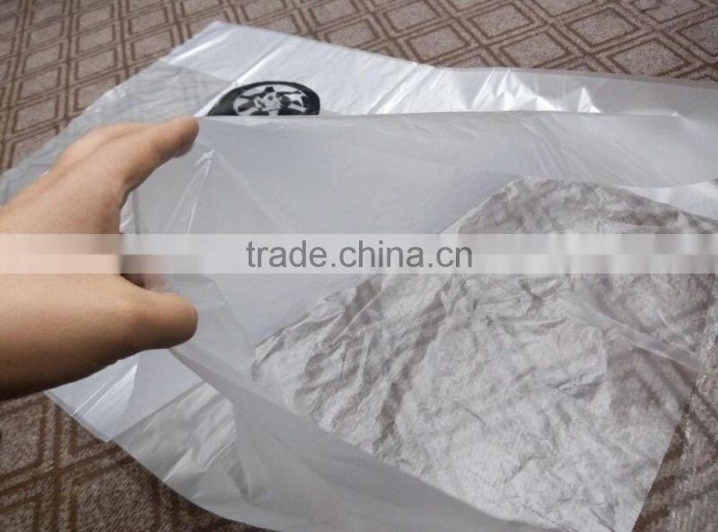Custom and disposable plastic tire bags