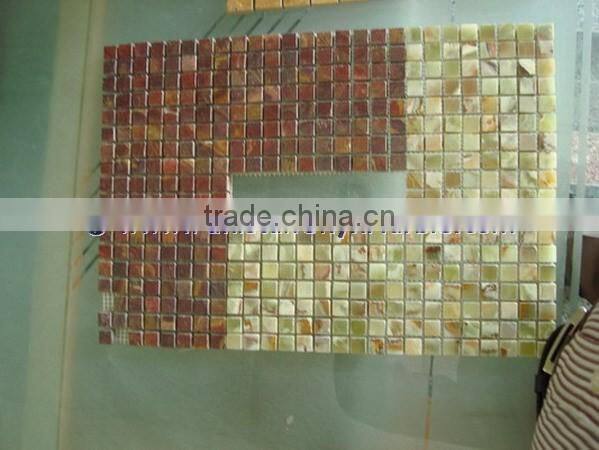 Excellent quality GREEN ONYX MOSAIC TILES COLLECTIONS