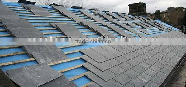 Rough slate plate tile