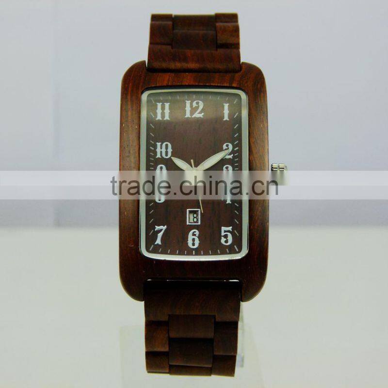 Digital Watch wooden