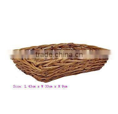 Wicker baskets clothing Storage basket