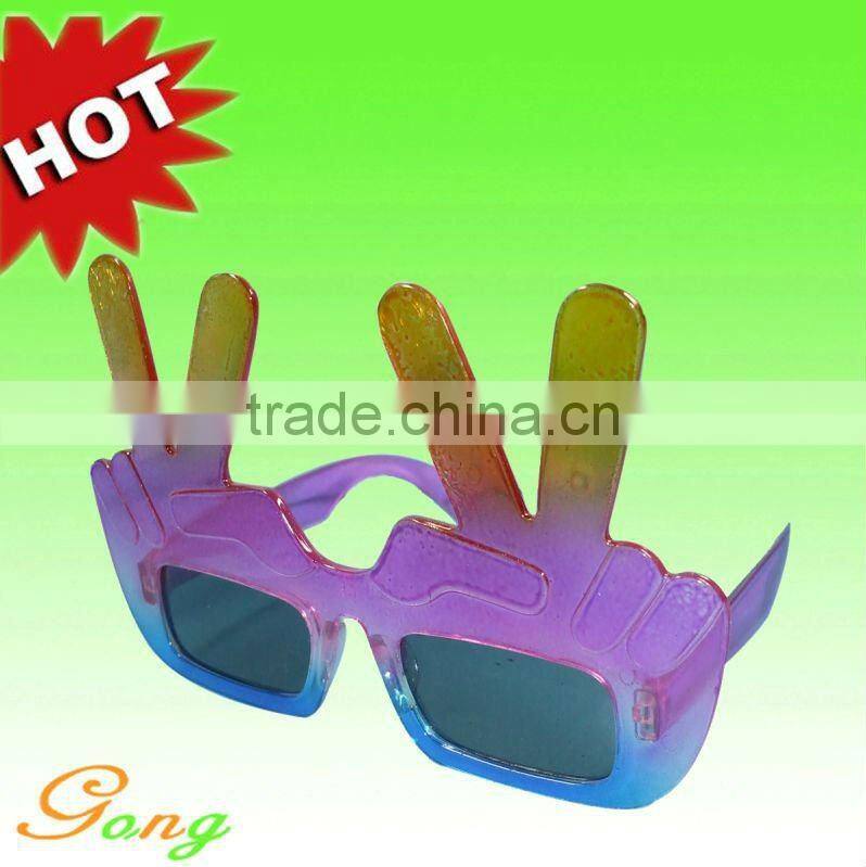 2012 new fashion party sunglasses finger sunglass high quality