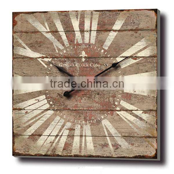 Antique Metal Carved Wal Clock