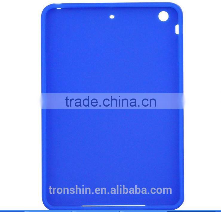 Eco-friendly blue silicon case for 8 inch tablet wholesale