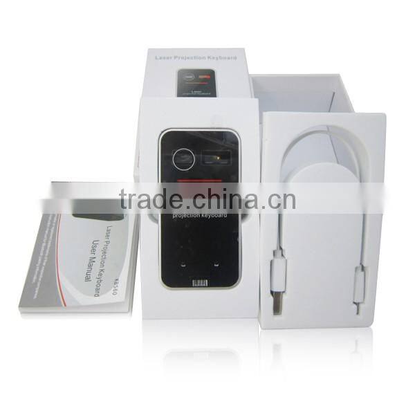 Smartphone and Tablets Laser Projection Bluetooth Virtual Keyboard for iPhone for iPad