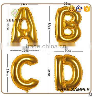 cute cartoon pattern aluminum film balloons