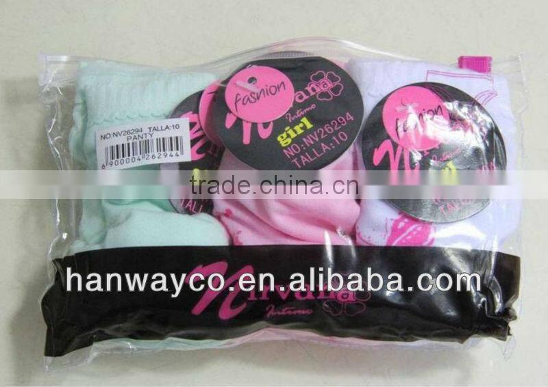 Stock Underpants Closeout Girl's Briefs