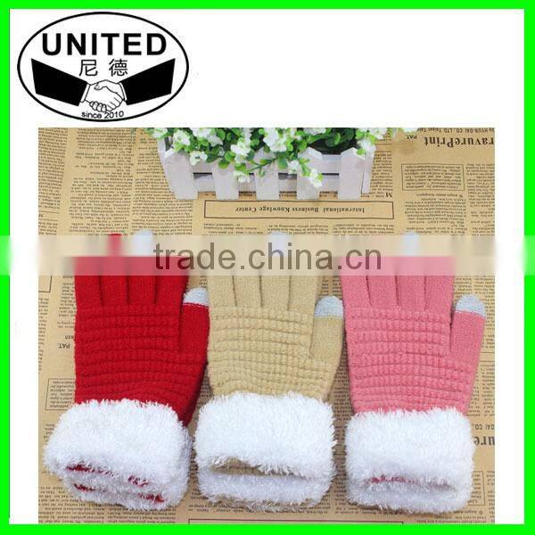 Mix Colors Winter Knitting Screen Gloves for Smartphone Top Top Sellers