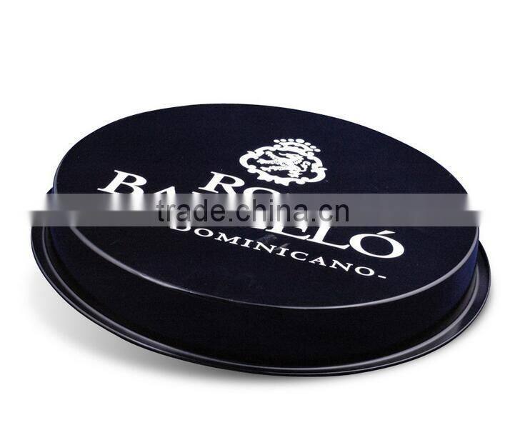 bar Serving tray tin tray round tray black tray
