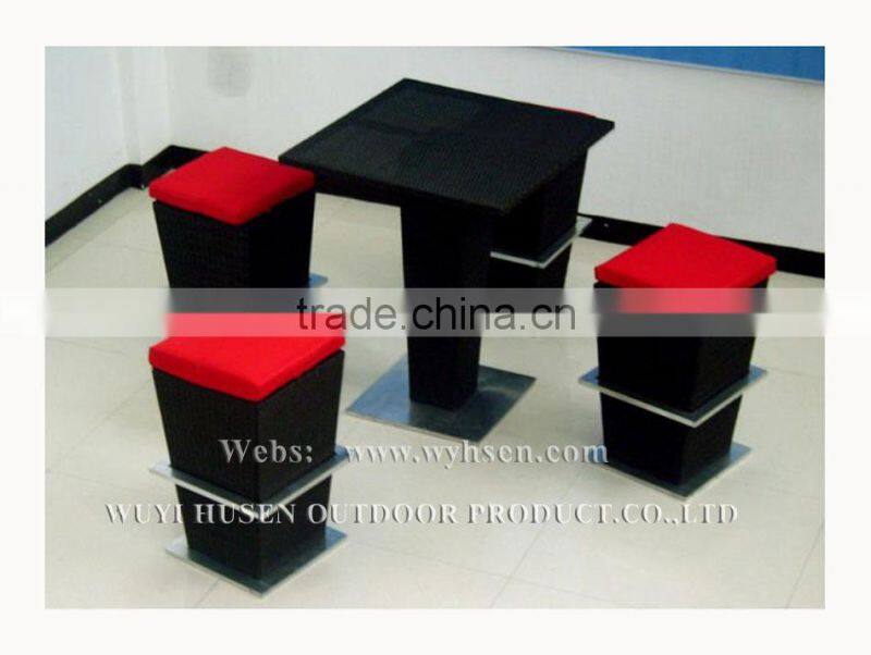 Bar sets rattan for outdoor furniture