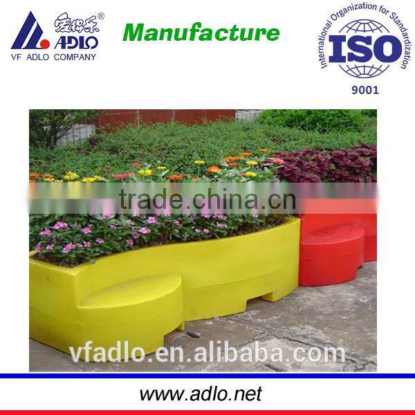 Hot sale nice garden square pot PE molds for flower pot