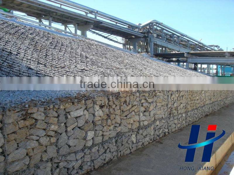 high quality 10 %Galvalume 100 x 120 (3.0) gabion box for highway slope protection