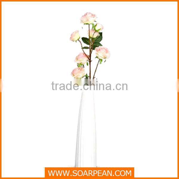 Fashion Customized Fiberglass Colorful Flower Vase
