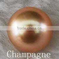 wholesale AAA 9.5-10mm champagne round tahitian loose pearls
