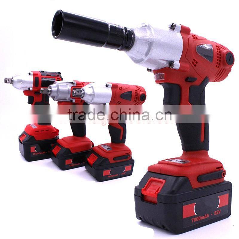12V Lithium battery CE cordless drill hammer 52V Wrench brushless