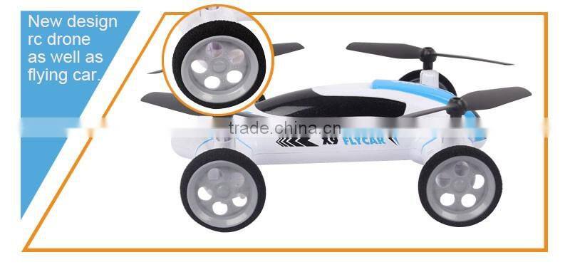 New Arrival Syma Drone 2.4G 6-Axis X9 flying rc amphibious car