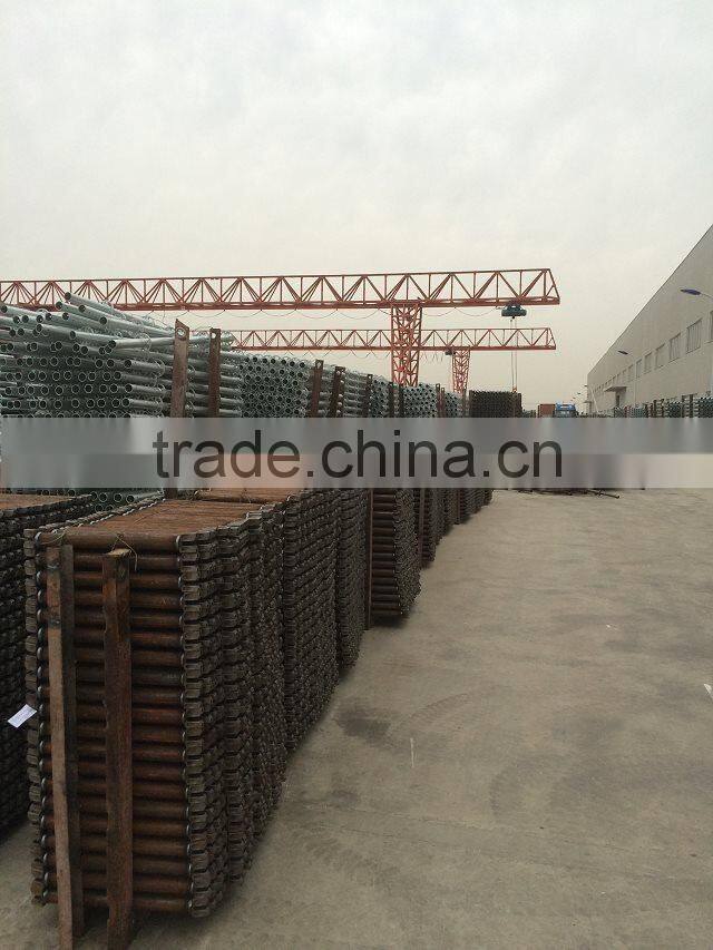 Shandong Hot Sale Q235 Standard Ringlock Scaffolding Types And Names