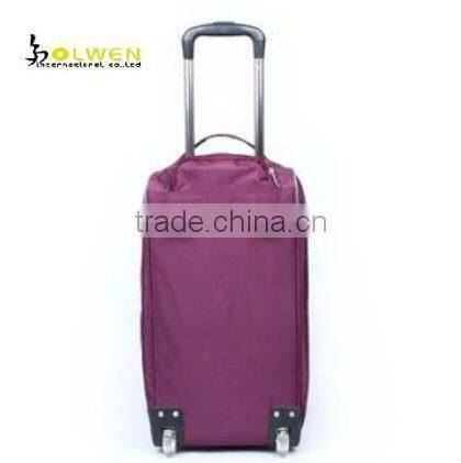 Simple and convenient trolley bag for traveler with polyester