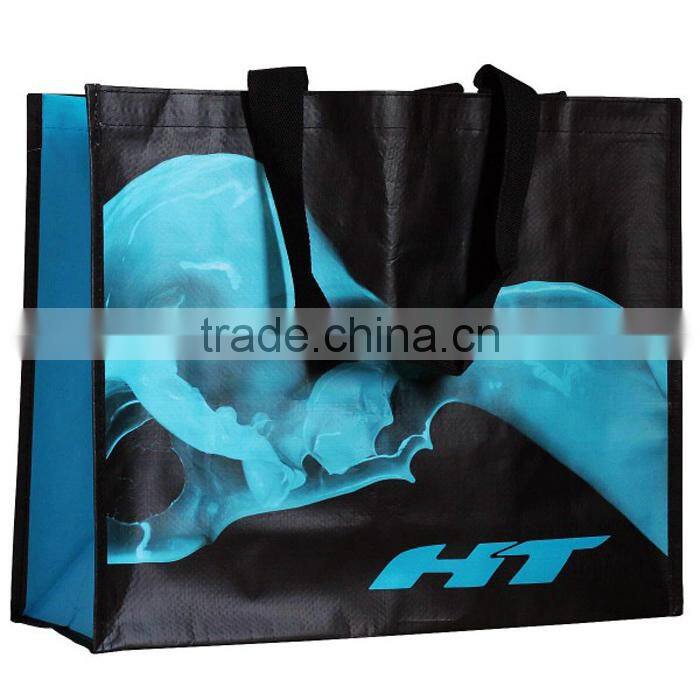 shanghai wholesale lowest price creative new design pp woven shopping bags