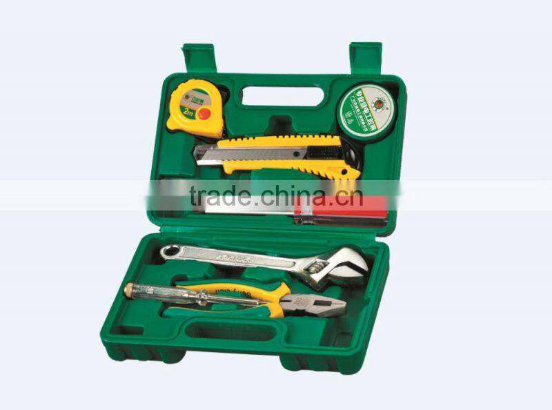 Berrylion Household Tool Set Plier wrench test pen 8pcs home use tool set