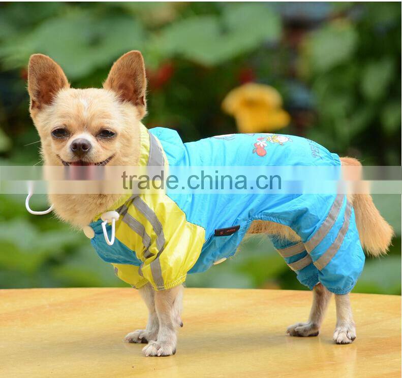 PU pet raincoat Dog Apparel Dog Clothes Wholesale