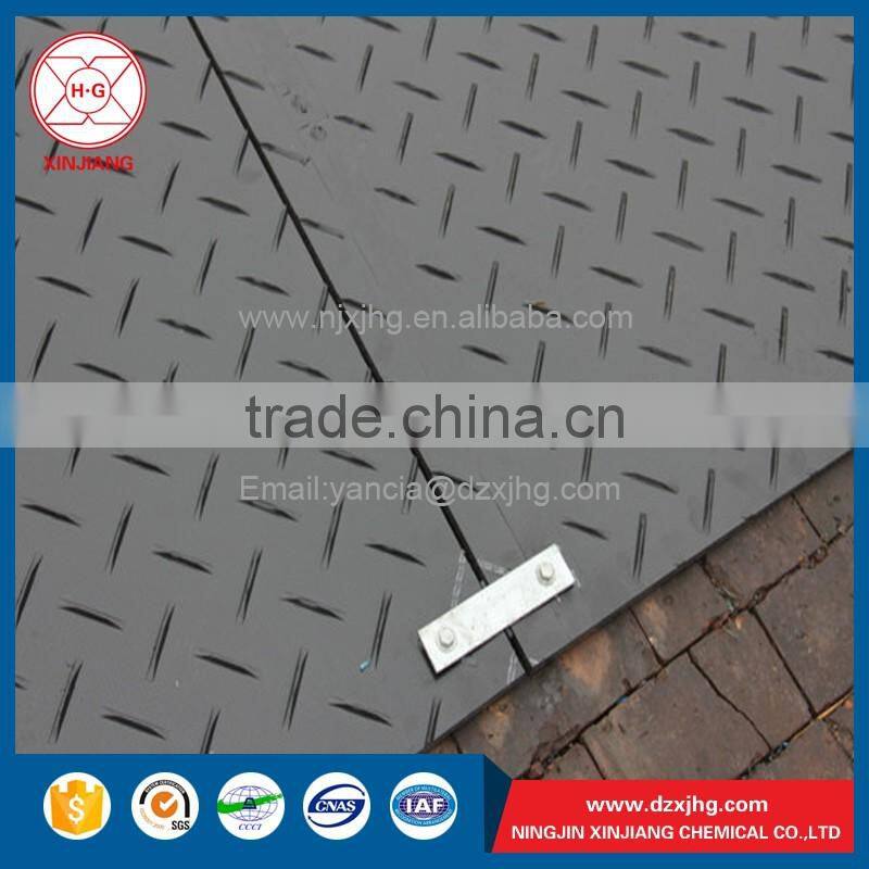 China HDPE road plastic mat price