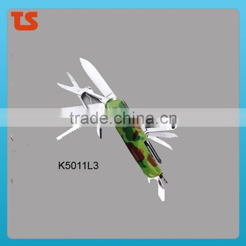 2014 Stainless steel multi folding pocket strider knife tools K5011L3