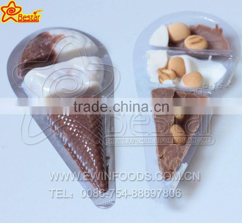 Ice Gream Shape Chocolate Biscuit