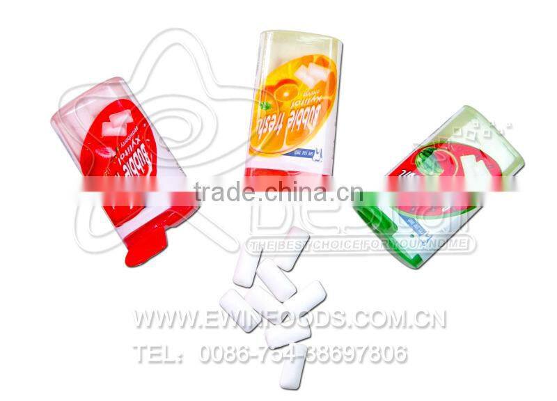 Fruity Flavor Xylitol Bubble Chewing Gum