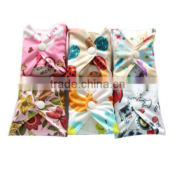 wholesale OEM lables handmade cloth reusable menstrual pad